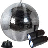 Disco Ball with 2 x Pin Spots